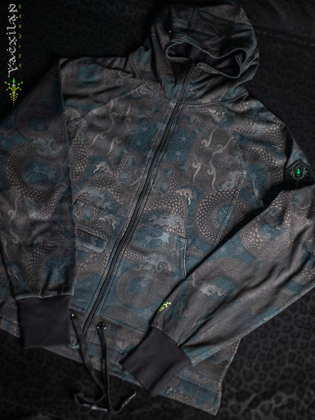 Hoodie Men NEPTUNE / Cotton Fleece - DRAGONS